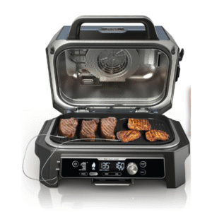 Parrilla y Ahumador Ninja Woodfire Pro Connect XL, 7 en 1
